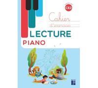 Lecture piano CE2: Cahier d'exercices