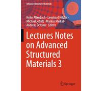 Lectures Notes on Advanced Structured Materials 3: 226