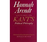 Lectures on Kant's Political Philosophy