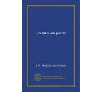Lectures on poetry
