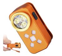 LED | 200-800 Lumen Camping mit Clip,500 mAh starke | für Nacht Survival Angeln Outdoor Wandern Trekking