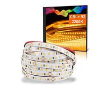 LED 2835 Strip más blanco cálido (2200K) CRI 92 72W 5m 24V IP20