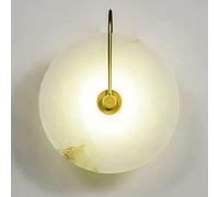 LED 3000K Luces novedosas Apliques de mármol vintage, Pantalla de mármol única Lámpara de varita de piedra LED Blanco cálido, Dormitorio Sala de estar Porche Hotel Loft Decoración Iluminación It's so