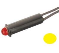 Led 5mm 220V c/ Hilos (Amarillo)