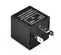 LED ajustable para relé intermitente de 12 V y 3 pines electrónico para vehículos compatibles con bombillas y sistemas de señal estándar