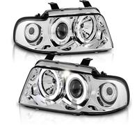LED Angel Eyes Scheinwerfer TuningTec Para Audi A4 B5 94-98 Cromado Delantero