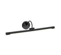 LED Aplique Negro 67cm Largo Angosto Lámpara de Cuadros Imagen Iluminación Salón