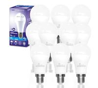 LED ATOMANT 10x Bombilla LED E27 9W Color Luz Fria 850lm Sensor Crepuscular