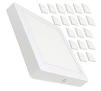 LED ATOMANT 20x Plafon LED Superficie Cuadrado 210x210mm 20W Luz Fria