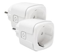 LED ATOMANT 2x Enchufe Zigbee 16A Programable Medidor Consumo