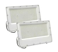 LED ATOMANT 2x Foco Proyector LED Exterior 300W Color Luz Fria IP65 30000lm | Color Blanco Frio 6500K, Impermeable