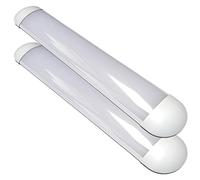 LED ATOMANT 2x Pantalla Luminaria LED 120cm 72W Color Luz Fria 7200lm | Color Blanco Frio 6500K