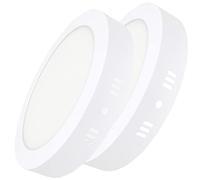 LED ATOMANT 2x Plafon LED Superficie 220mm 28W Color Luz Fria 2500lm