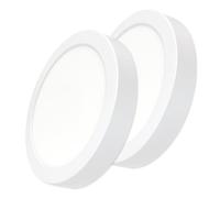 LED ATOMANT 2x Plafon LED Superficie 300mm 24W CCT 3000-6500K 2200lm | Con Selector de color CCT, Driver incluido