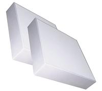 LED ATOMANT 2x Plafon LED Superficie Frameless 30x30cm 48W Color Luz Fria