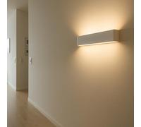 LED ATOMANT Aplique de Pared LED Blanco 41CM 7W Color Luz Calida