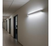 LED ATOMANT Aplique de Pared LED Blanco 83CM 14W Color Luz Fria