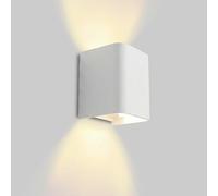LED ATOMANT Aplique LED Pared Cubo Blanco 14W Color Luz Calida IP54