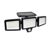 LED ATOMANT Aplique LED Solar Exterior con Sensor de Movimiento, 2400mAh, Luces Ajustables 270° y Control Remoto, Ideal para Jardines, Terrazas, Fachadas, Garajes y Entradas