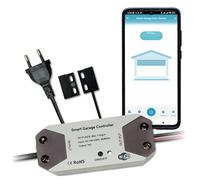 LED ATOMANT Controlador Inteligente Wi-Fi de Puertas de Garaje, Control Remoto por App Smart Life, Compatible con Alexa y Google Home