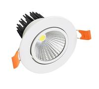 LED ATOMANT Downlight LED Orientable, Corte 65mm, 7W, Color Blanco Frio (6500K), 650 Lumenes