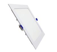 LED ATOMANT Downlight LED Panel Cuadrado 225mm 20W, CCT (Selector de Color Blanco Calido, Neutro y Frio), Corte 205mm, 1800 lumenes, Driver incluido