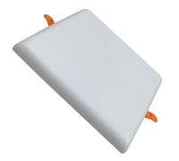 LED ATOMANT Downlight LED Panel Cuadrado 36W, Corte Ajustable (60-210mm), Color Blanco Frio (6500K), 3300 lumenes, Sin Marco