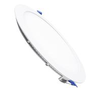 LED ATOMANT Downlight LED Panel Extraplano Redondo 225mm 20W, CCT (Selector de Color Blanco Calido, Neutro y Frio), Corte 205mm, 1800 lumenes, Driver incluido