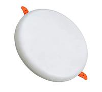 LED ATOMANT Downlight LED Panel Redondo 36W, Corte Ajustable (60-210mm), Sin Marco, Color Blanco Calido (3000K), 3300 Lumenes