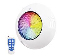 LED ATOMANT Foco de Piscina LED 45W RGB, Luz para Piscina Impermeable IP68 Sumergible, Cable de 1,5m o 20m, Con o sin Transformador AC 220V/12V AC y Mando a Distancia, Multicolor, Alta Potencia, Fácil