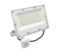 LED ATOMANT Foco Proyector LED 30W con Sensor de Movimiento, Color Blanco Frio (6500K), Impermeable IP65, 4200 Lumenes, Luces LED Exterior