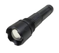LED ATOMANT Linterna LED Zoom USB Recargable con Bateria Larga Duracion 18650, Alta potencia, Tactica 5 Modos luz, IPX4, luminica, trabajo, camping, senderismo, ciclismo, actividades aire libre