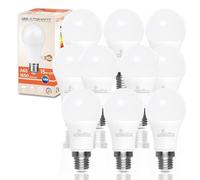 LED ATOMANT Pack 10x Bombilla LED E27 A65 15W, Color Blanco Calido (3000K), 1650 Lumenes, Casquillo grueso, Equivalencia 165W, No Regulable