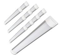 LED ATOMANT Pack 10x Pantalla Luminaria LED integrado, 120cm 40W, CCT (Selector de Color Blanco Calido, Neutro y Frio), 4000 lumenes