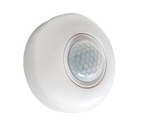 LED ATOMANT Pack 2X Detector de Movimiento Infrarrojos de Superficie, con Sensor Luminico Regulable, Alcance 6m, Angulo deteccion 360º, Sensor PIR, para LED