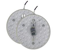 LED ATOMANT Pack 2x Disco Plafon LED imantado para convertir en Downlight LED 24W, (Blanco Frio 6500K), 2160 Lumenes
