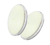 LED ATOMANT Pack 2x Foco LED Recambio PAR56 para Focos Piscina 45W IP68 AC12V, Luz Color Blanco, Sin mando, Lampara decorativa impermeable para instalacion en superficie