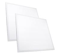 LED ATOMANT Pack 2x Panel LED 60x60cm 48W, CCT (Selector de Color Blanco Calido, Neutro y Frio), 5000 Lumenes, Driver incluido