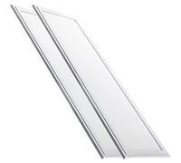 LED ATOMANT Pack 2X Panel LED Slim 120x30cm, 48w. Color Blanco Calido (3000K). 4400 lumenes. Driver Incluido.