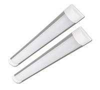 LED ATOMANT Pack 2x Pantalla Luminaria LED integrado, 120cm 40W, CCT (Selector de Color Blanco Calido, Neutro y Frio), 4000 lumenes