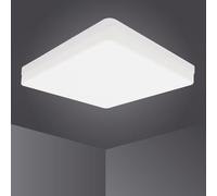 LED ATOMANT Pack 2x Plafon LED Cuadrado Superficie 48W, Color Blanco Frio (6500K), 4000 lumenes, 300x300mm