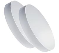 LED ATOMANT Pack 2x Plafon LED Redondo Superficie Frameless 48W, Color Blanco Neutro (4500K), 4400 lumenes, Diametro 300mm