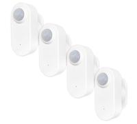 LED ATOMANT Pack 4X Sensor de Movimiento Inteligente PIR ZigBee Orientable con Deteccion Precisa y Amplio Alcance, Compatible con Alexa y Google Assistant, Necesita una Puerta de Enlace (No Incluida)