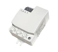 LED ATOMANT Pack 5X Detector de Movimiento por Radar HF 5.8GHz, con Sensor Luminico Regulable, Alcance 10m, Invisible, Instalacion en Interior de plafones, para LED