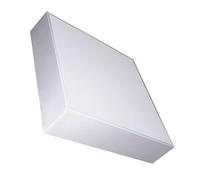 LED ATOMANT Plafon LED Cuadrado Superficie Frameless 48W, Color Blanco Neutro (4500K), 4400 lumenes, 300x300mm