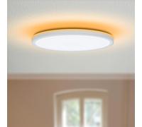 LED ATOMANT Plafón LED Redondo 24W para Techo, CCT 3000-6500K, Control por App Bluetooth y Mando a Distancia, Luz Regulable Blanca Cálida Fría Neutra, Ideal para Salón, Dormitorio o Cocina