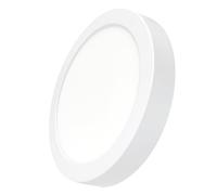 LED ATOMANT Plafon LED Redondo Superficie 220mm, 20W, Color Blanco Frio (6500K), 1800 Lumenes, Driver Incluido