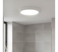 LED ATOMANT Plafon LED Redondo Superficie 225mm, 18W, Color Blanco Frio (6500K), 1650 Lumenes, Driver integrado, Para Techo Cocina Baño