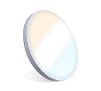 LED ATOMANT Plafon LED Redondo Panel Superficie 60cm 48W, CCT (Selector de Color Blanco Calido, Neutro y Frio), 5500 Lumenes, Driver incluido