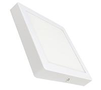 LED ATOMANT Plafon LED Superficie Cuadrado, 210x210mm, 20W, Color Blanco Frio (6500K), 1800 lumenes, Driver incluido